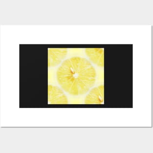 Lemon Pattern Posters and Art